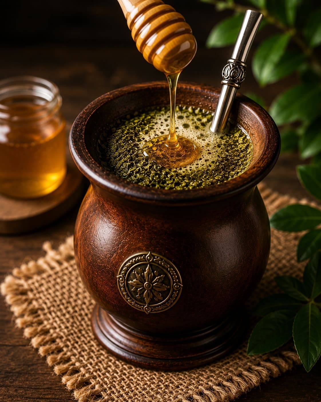 Foto ilustrativa: Chimarrão com Mel
